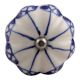 Blue Shamrock Ceramic Wine Stopper